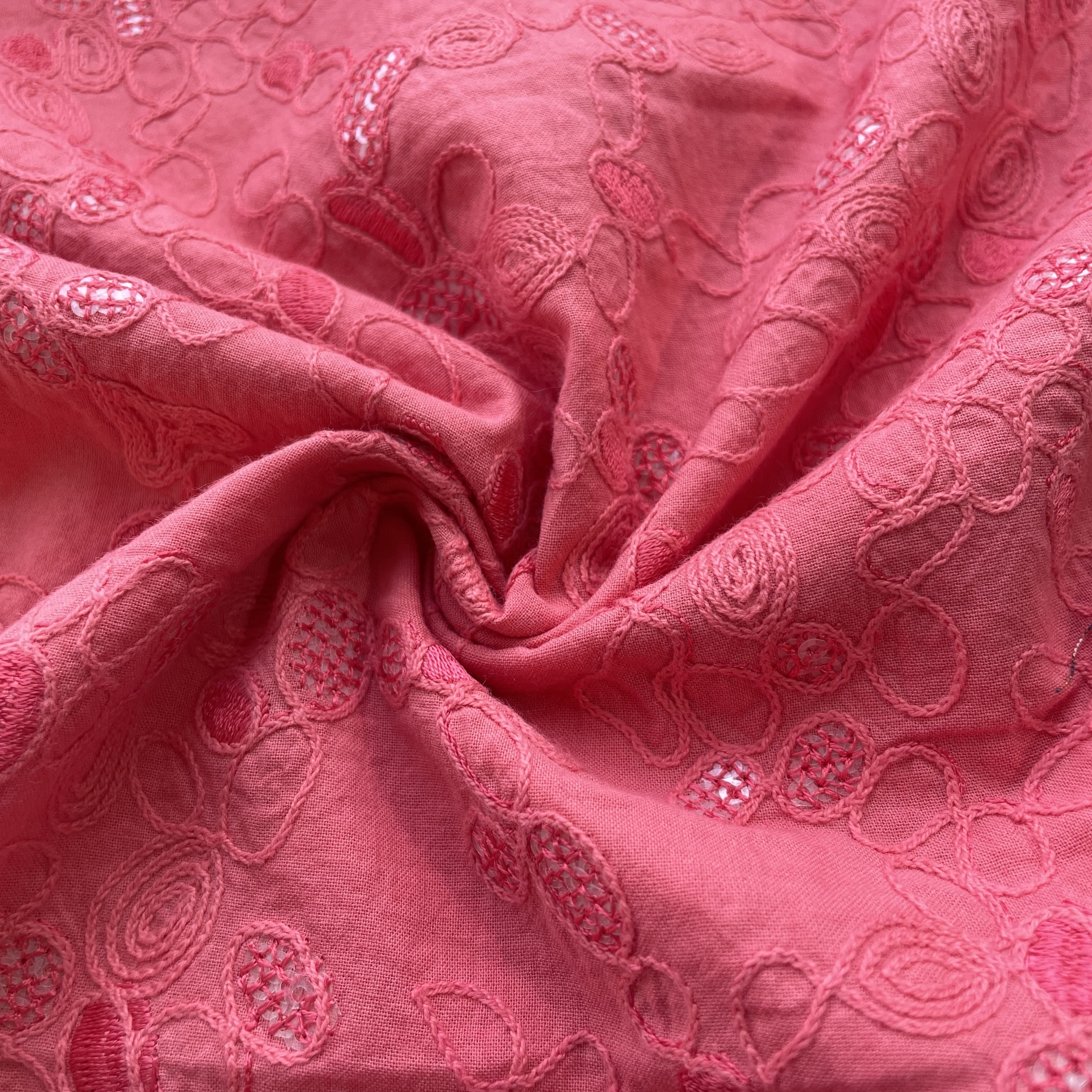 Classic PC Cotton Embroidery Fabric